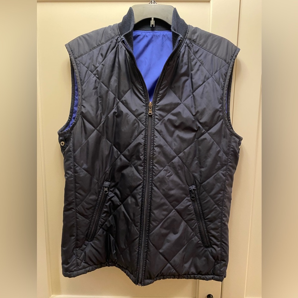 Ralph Lauren POLO Golf Navy Quilted Vest - Men’s Medium